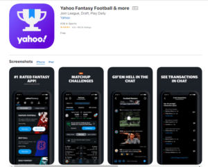 Yahoo Fantasy App